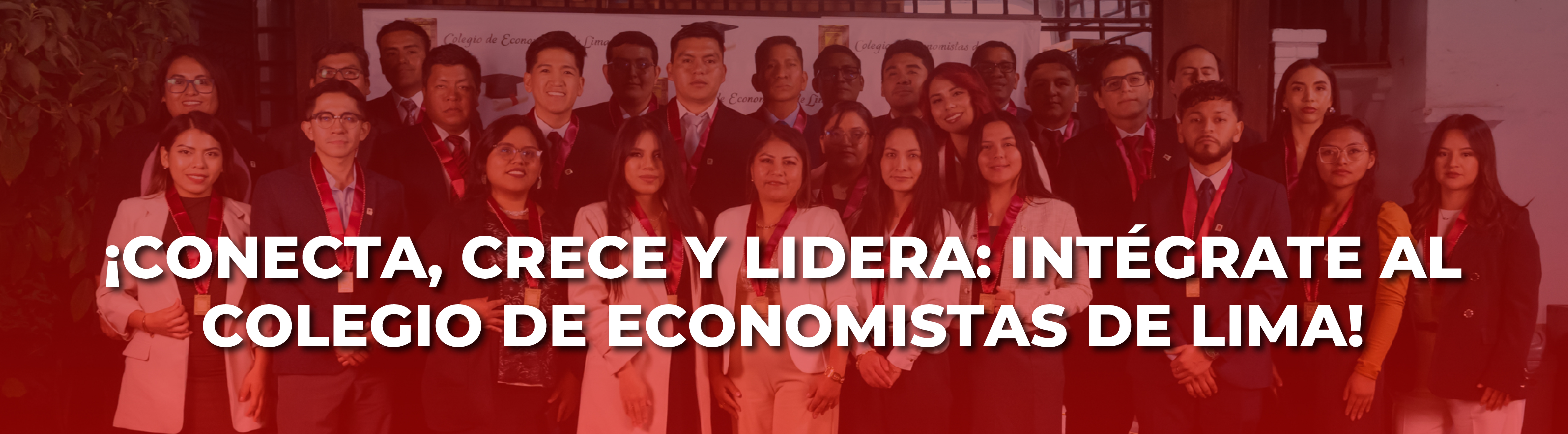 Landing Colegiatura - Colegio de Economistas de Lima